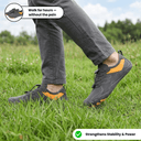 Calder Pro – Supportive Non - Slip Barefoot Shoes for Active Days (Unisex) - Monture Footwear