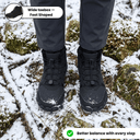 Cyvron Pro – Ergonomic & Waterproof Winter Barefoot Shoe (Unisex) - Monture Footwear