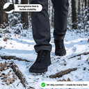 Cyvron Pro – Ergonomic & Waterproof Winter Barefoot Shoe (Unisex) - Monture Footwear
