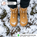 Hevron – Wide Toe Box Waterproof Winter Barefoot Shoe (Unisex) - Monture Footwear