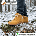 Hevron – Wide Toe Box Waterproof Winter Barefoot Shoe (Unisex) - Monture Footwear