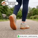 Lowan – Comfortable Wide Toe Box Casual Barefoot Shoes (Unisex) - Monture Footwear