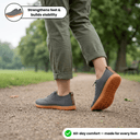 Strevo – Ergonomic & Non - Slip Casual Barefoot Shoes (Unisex) - Monture Footwear