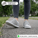 Strevo – Ergonomic & Non - Slip Casual Barefoot Shoes (Unisex) - Monture Footwear