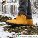 Thalvex Pro – Supportive Waterproof Winter Barefoot Shoe (Unisex) - Monture Footwear