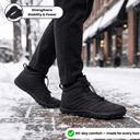 Velnor – Waterproof Wide Toe Box Winter Barefoot Shoe (Unisex) - Monture Footwear